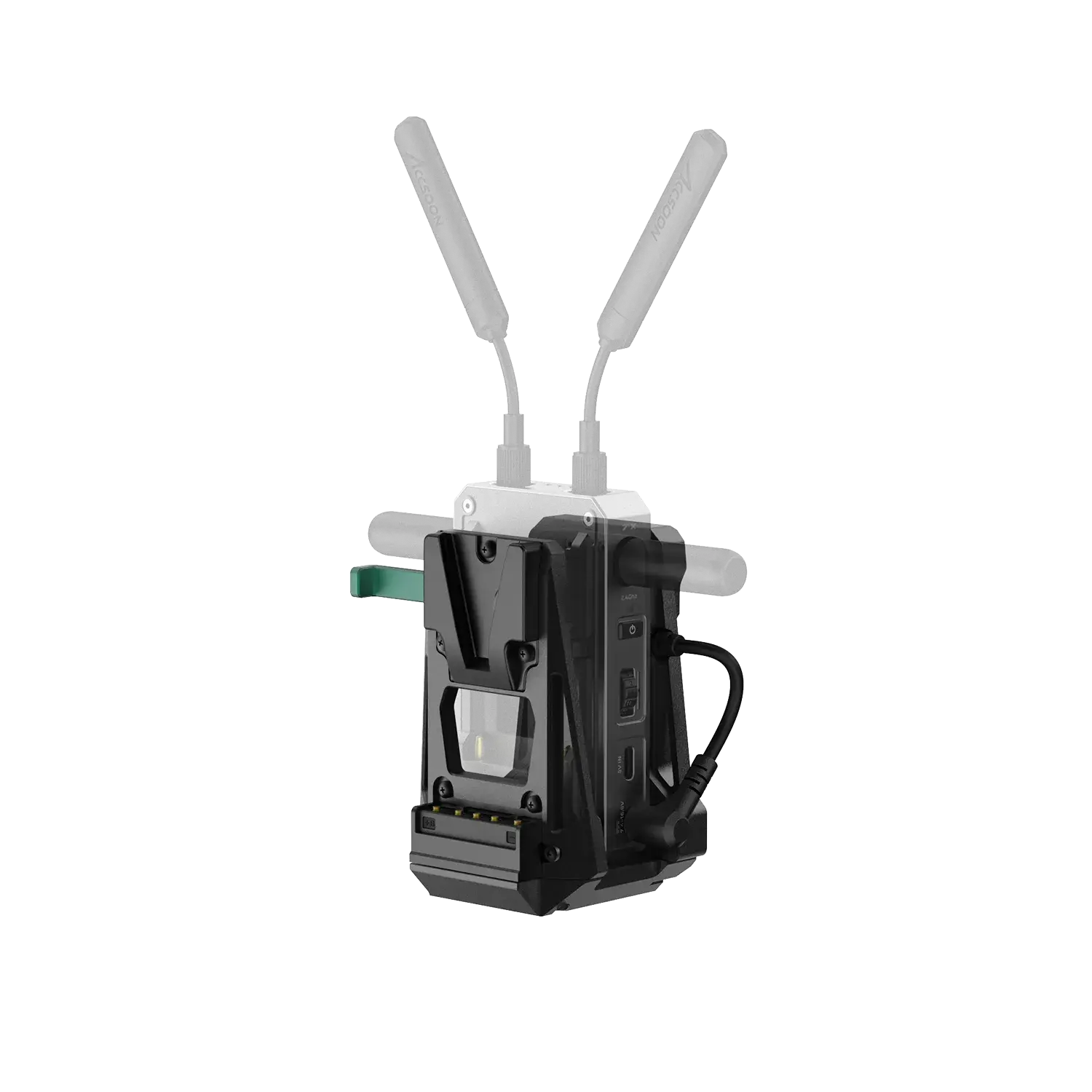 Accsoon V-Lock Adapter (V-Mount Aksesuar ve Batarya Bağlantı Adaptörü)