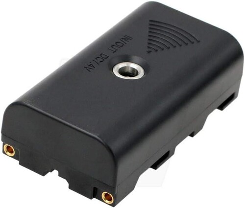 Andoer D-Tap - NP-F550 / F970 DC5521 Sahte Pili Sony Atomos Ninja V Monitör