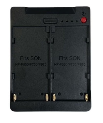 Andoer NPF-VM NP-F550 / F750 / F970 Piller için V-Montaj Dönüştürücü Adaptörü