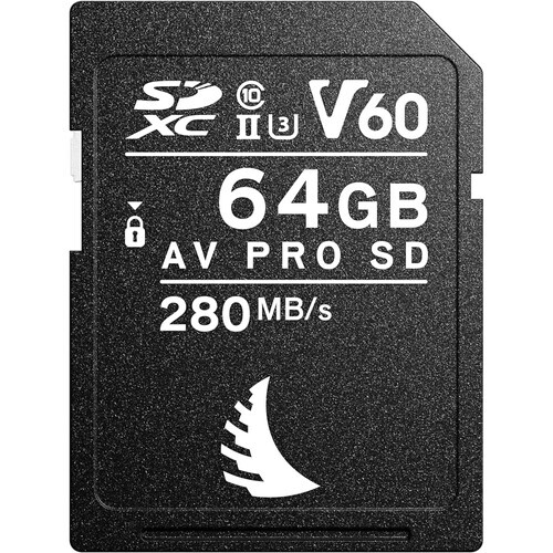 Angelbird 64GB 280MB/s AV Pro MK2 UHS-II SDXC V60 Hafıza Kartı