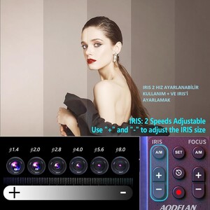 AODELAN ZC-3 Kablosuz Uzaktan Kumanda Sony ve Canon Kameralar için - Thumbnail