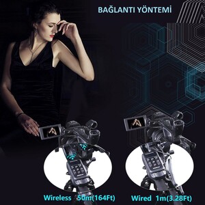 AODELAN ZC-3 Kablosuz Uzaktan Kumanda Sony ve Canon Kameralar için - Thumbnail