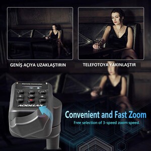 AODELAN ZC-3 Kablosuz Uzaktan Kumanda Sony ve Canon Kameralar için - Thumbnail