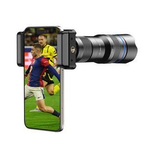 Apexel - Apexel 20-40X Akıllı Telefon Telefoto Lens Kiti (Tripodlu)