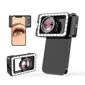Apexel - Apexel M15 Dolgu Işıklı 15X Makro Lens