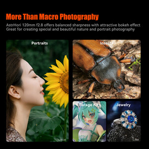 AstrHori 120mm f/2.8 2X Macro Lens (Sony E) - Thumbnail