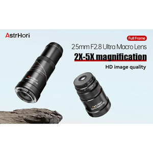 AstrHori 25mm f/2.8 2-5x Ultra Macro Lens (Sony E) - Thumbnail