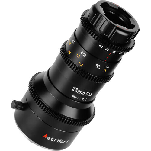 AstrHori 28mm f/13 360° Rotating Macro Probe Lens (Canon RF, Double Tube)
