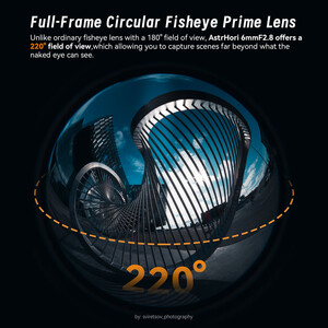 Astrhori 6mm f/2.8 Full-Frame Balık Gözü Lens (Canon RF) - Thumbnail
