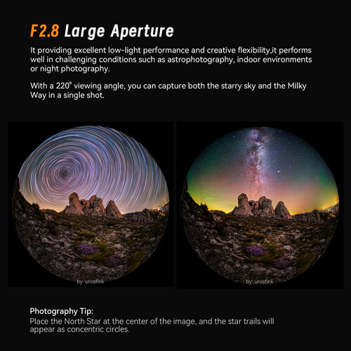 Astrhori 6mm f/2.8 Full-Frame Balık Gözü Lens (Canon RF)