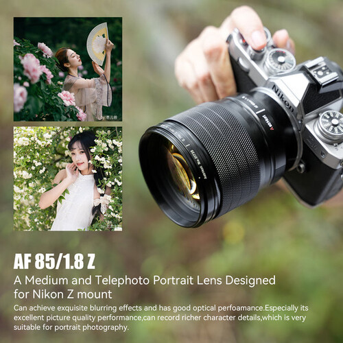 AstrHori 85mm f/1.8 Autofocus Lens (Nikon Z)