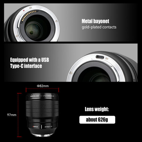 AstrHori 85mm f/1.8 Autofocus Lens (Nikon Z)