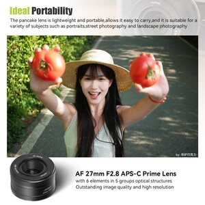 AstrHori AF 27mm F/2.8 Lens (Sony E) - Thumbnail