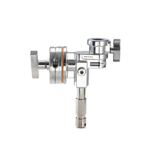 Avenger Jumbo Grip Head 4.5in, Silver w/Jr. Stud & Receiver D400