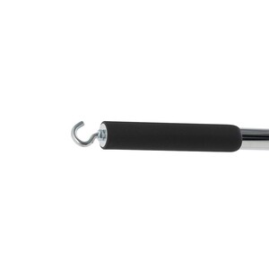 Avenger Mini Boom, Chrome Steel Silver w/Built-In Grip Head D600 - Thumbnail
