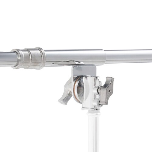 Avenger Mini Boom, Chrome Steel Silver w/Built-In Grip Head D600