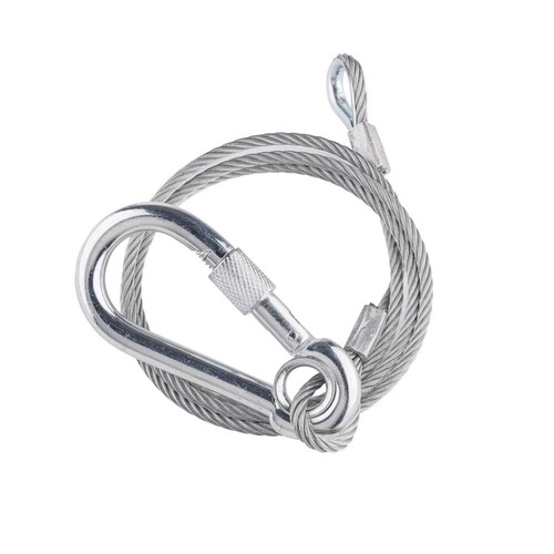 Avenger Safety Cable, 100cm/39.4'' Rigging w/Screw Lock 4mm Ø C155