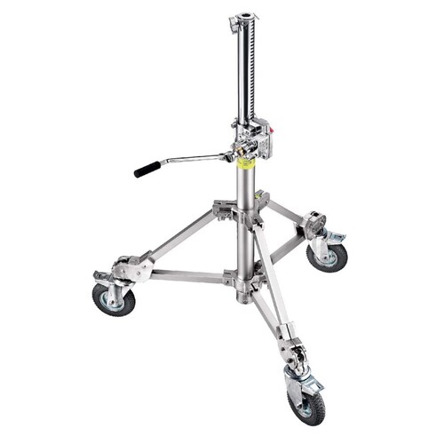 Avenger Strato Safe Crank-Up Stand 1 R Hard Wheels, Braked B7018