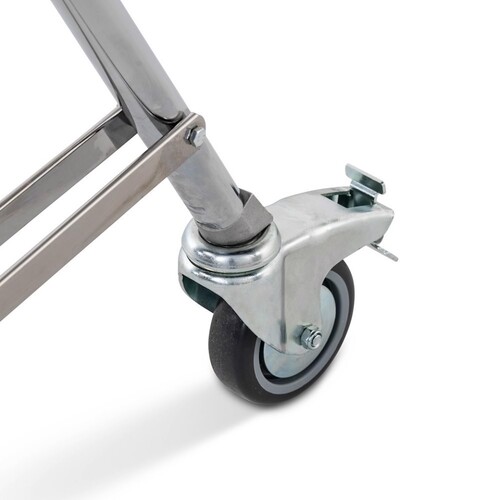 Avenger Wind Up Stand CS 3.9m/12.8' LowBoy 2R, Braked Wheels B6039CS