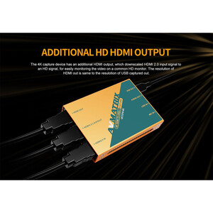 AVMatrix UC1218-4K HDMI - USB-C 3.1 Capture Kart - Thumbnail