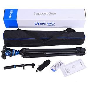 Benro A3573FS6PRO Hidrolik Profesyonel Video Tripod Kiti - Thumbnail