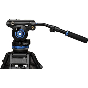 Benro C-373FBS8PRO Carbon Fiber Hidrolik Profesyonel Video Tripod Kit - Thumbnail