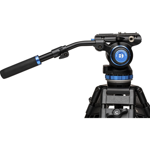 Benro C-373FBS8PRO Carbon Fiber Hidrolik Profesyonel Video Tripod Kit