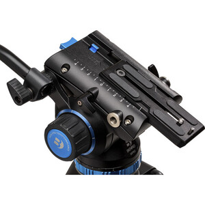 Benro C-373FBS8PRO Carbon Fiber Hidrolik Profesyonel Video Tripod Kit - Thumbnail