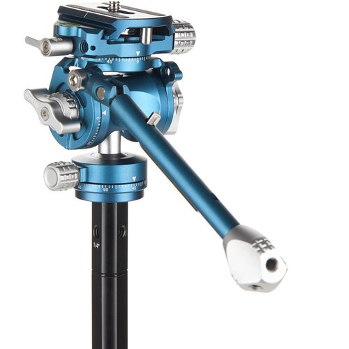 Benro CyanBird 2’si 1 arada Karbon Foto/Video Tripod Kiti