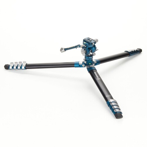Benro CyanBird 2’si 1 arada Karbon Foto/Video Tripod Kiti