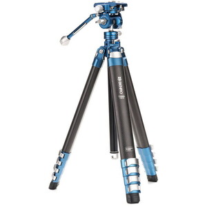 Benro - Benro CyanBird Carbon Fiber Series 2 Tripod with TCBC25FS20PROC501 Hybrid Photo/Video Head Benro - Benro CyanBird Carbon Fiber Series 2 Tripod with TCBC25FS20PROC501 Hybrid Photo/Video Head