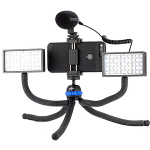 Benro KP1K KoalaPod Beş Ayaklı Telefon Tutuculu Esnek Tripod Kiti - Thumbnail