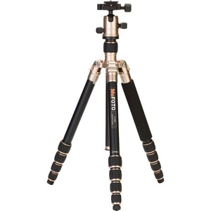 Benro - Benro MeFOTO A1350Q1A RoadTrip Aluminum Travel Tripod Kit (Amber)