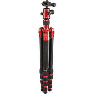 Benro MeFOTO A1350Q1R RoadTrip Aluminum Travel Tripod Kit (Red) - Thumbnail