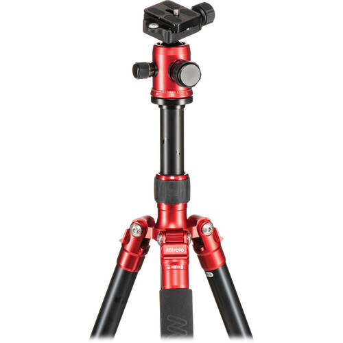 Benro MeFOTO A1350Q1R RoadTrip Aluminum Travel Tripod Kit (Red)