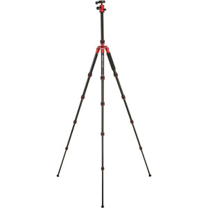 Benro MeFOTO A1350Q1R RoadTrip Aluminum Travel Tripod Kit (Red) - Thumbnail