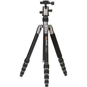 Benro MeFOTO A1350Q1T RoadTrip Aluminum Travel Tripod Kit (Titanium) - Thumbnail