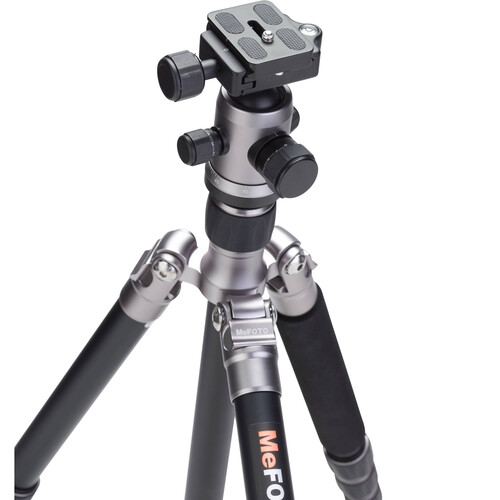 Benro MeFOTO A1350Q1T RoadTrip Aluminum Travel Tripod Kit (Titanium)