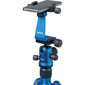 Benro MeFoto Aluminum Phone Holder Blue - Thumbnail
