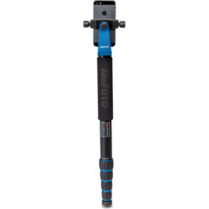 Benro MeFoto Aluminum Phone Holder Blue - Thumbnail