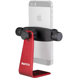 Benro - Benro MeFoto Aluminum Phone Holder Red