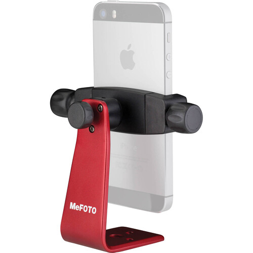 Benro MeFoto Aluminum Phone Holder Red