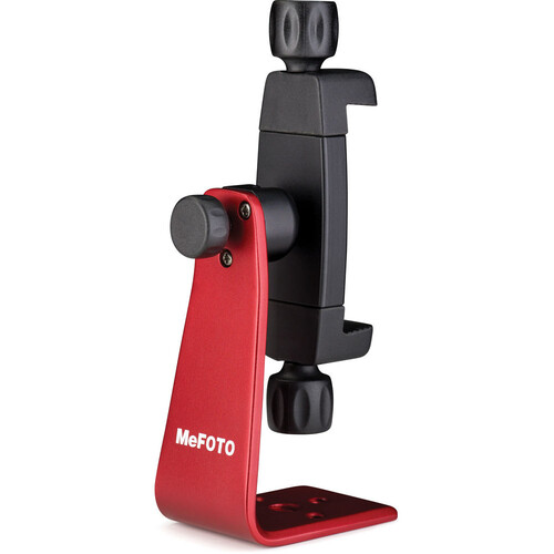 Benro MeFoto Aluminum Phone Holder Red