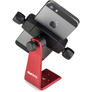Benro MeFoto Aluminum Phone Holder Red - Thumbnail