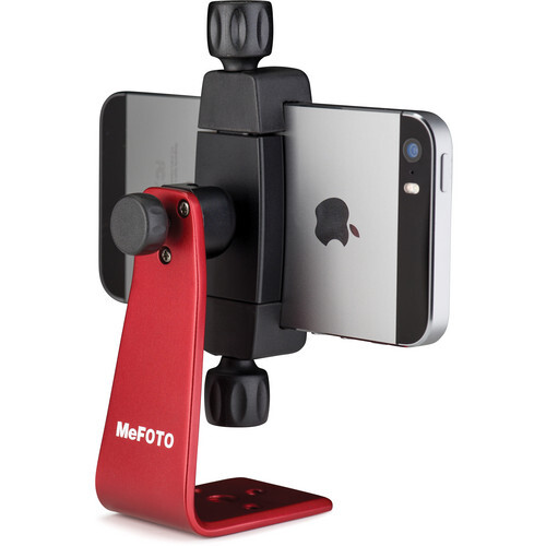 Benro MeFoto Aluminum Phone Holder Red