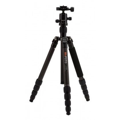 Benro Mefoto C1350q1k Roadtrip Carbon Fiber Travel Tripod Kit(black)