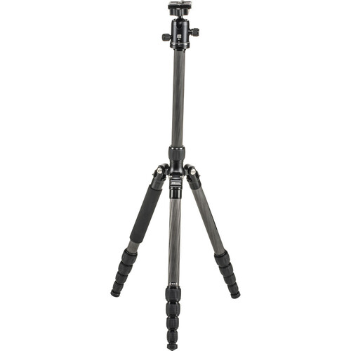 Benro MeFOTO C1350Q1K RoadTrip Carbon Fiber Travel Tripod Kit(Black)