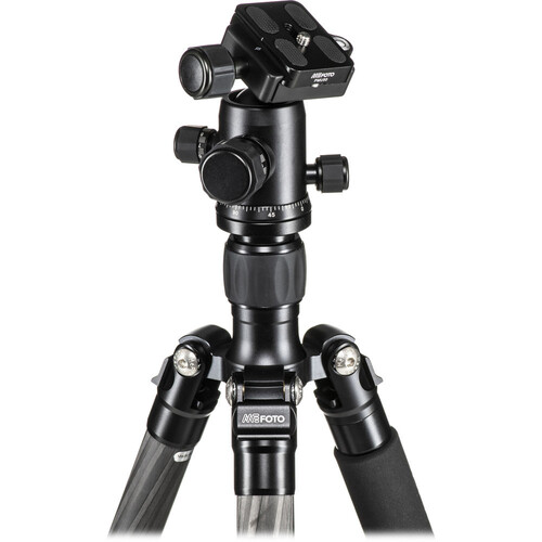 Benro MeFOTO C1350Q1K RoadTrip Carbon Fiber Travel Tripod Kit(Black)