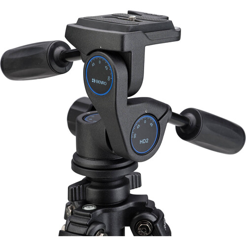 Benro TIS-28AHD2 Magnesium Tripod 3 Yönlü Kafa ile