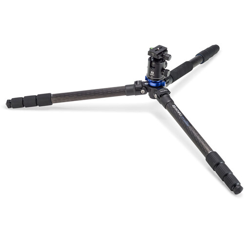 Benro TMA48CLB4 B4 Top Kafa ile Dört Serisi Karbon Fiber Tripod Kiti